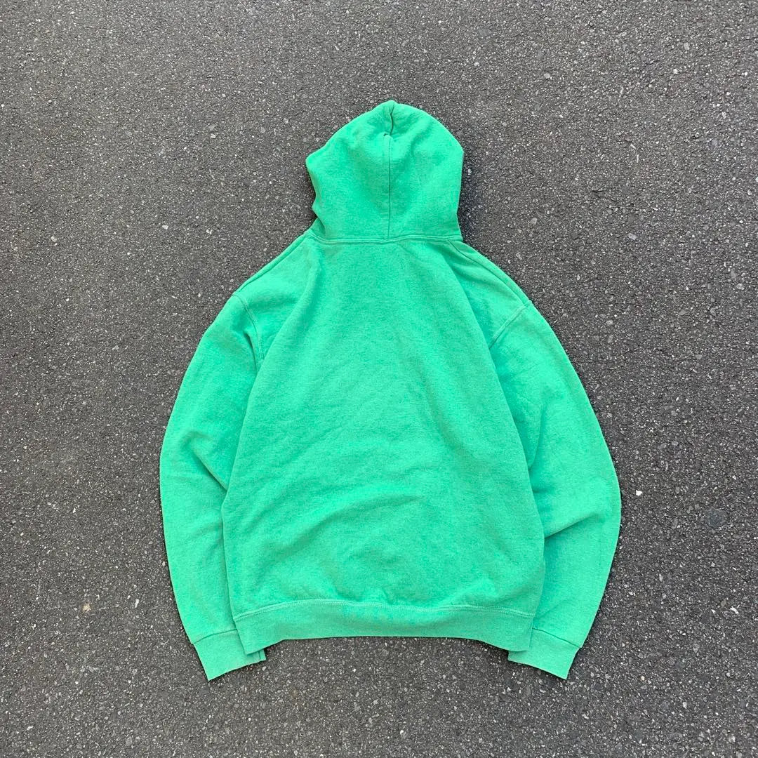 90s 00s JERZEES Parka Light Green M