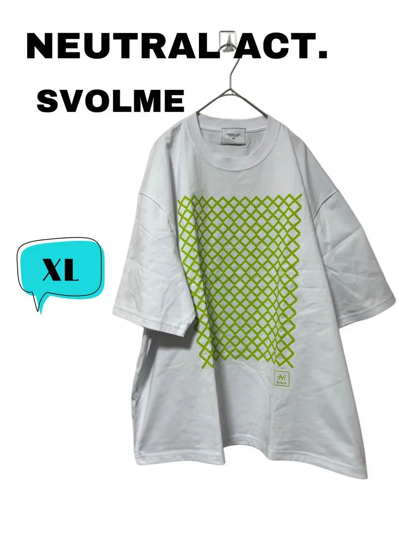 Belleza SVOLME ACT NEUTRAL. Camiseta de práctica Suvolme XL | 美品 LEY NEUTRAL DE SVOLME. スボルメ プラクティスTシャツXL