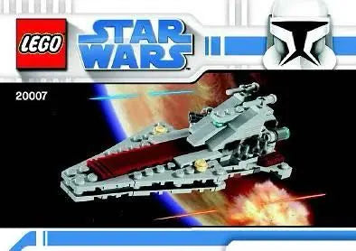 Crucero de ataque de la República LEGO Star Wars 20007 completamente nuevo y sin abrir