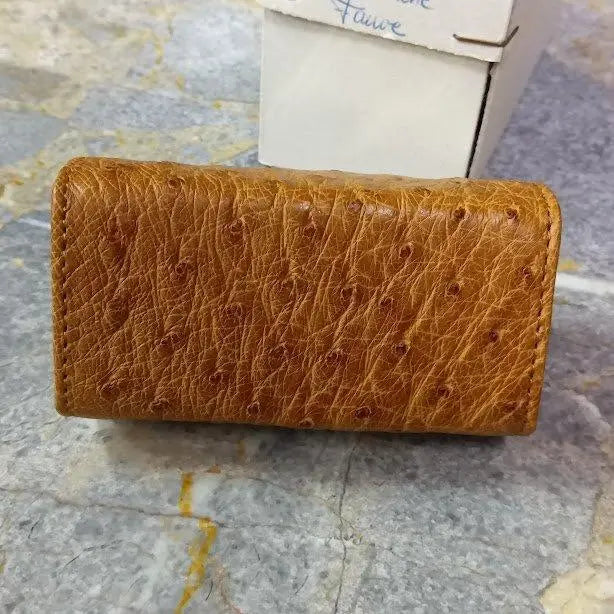 Good condition PASCAL MORABITO Ostrich Coin Case