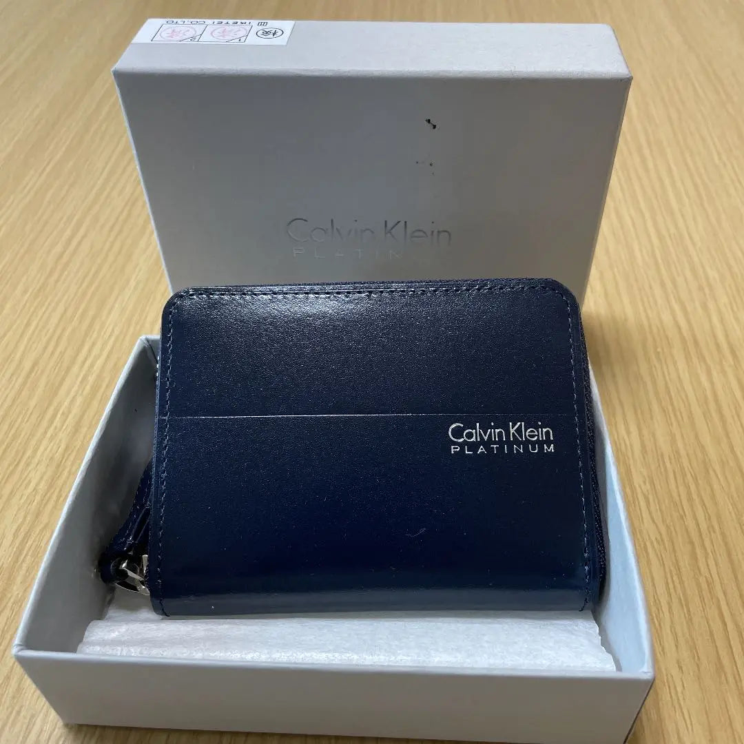 New, unused Calvin Klein Coin Case, Coin, Navy