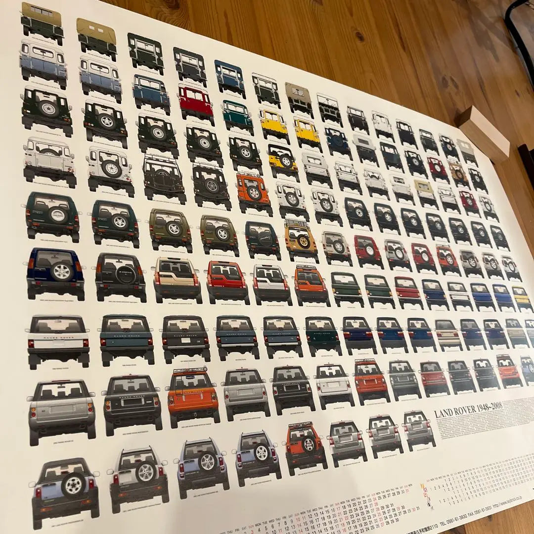 Land Rover 4 posters LAND ROVER DEFENDER RANGE