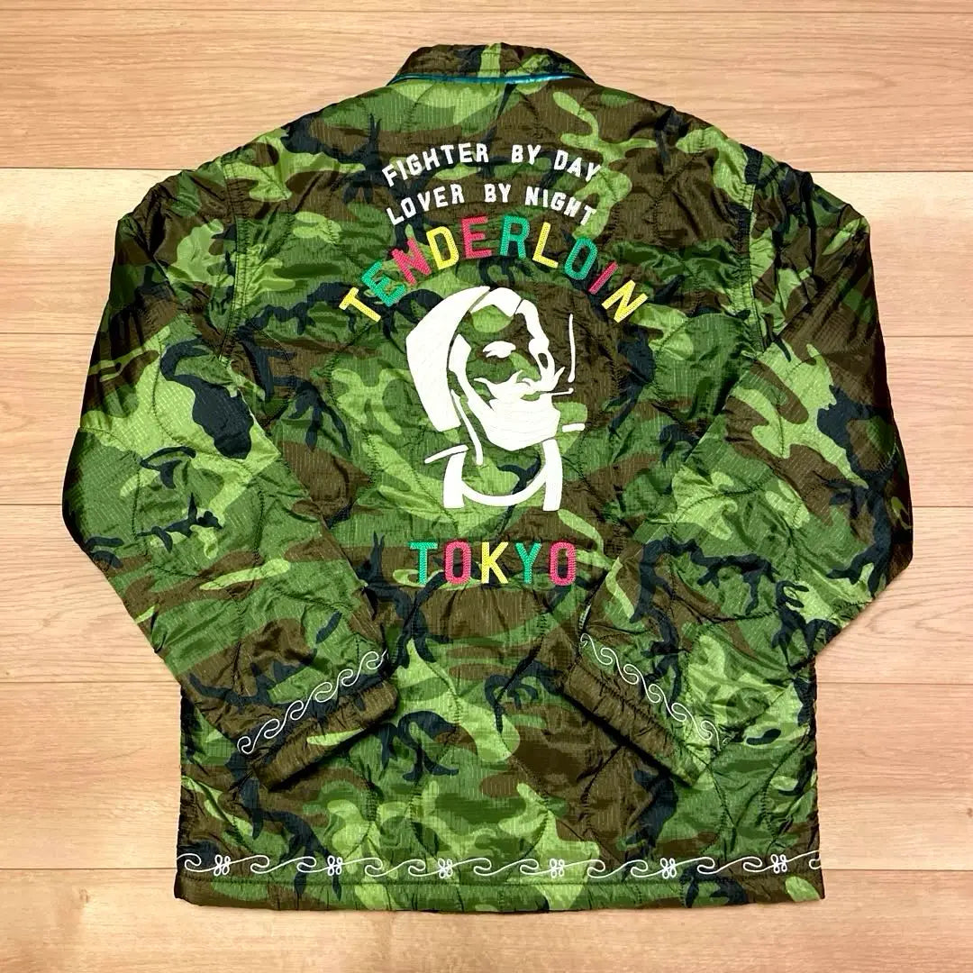 Super rare item! TENDERLOIN Souvenir Jacket Camouflage