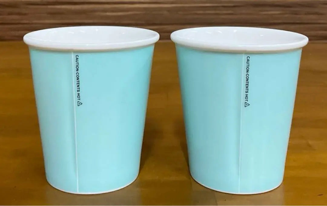 Tiffany Pair Tang Blur Bone China No.11285 Artículo sin usar con caja | ティファニー ペアタンブラー ボーンチャイナ No.11285 箱付き 未使用品