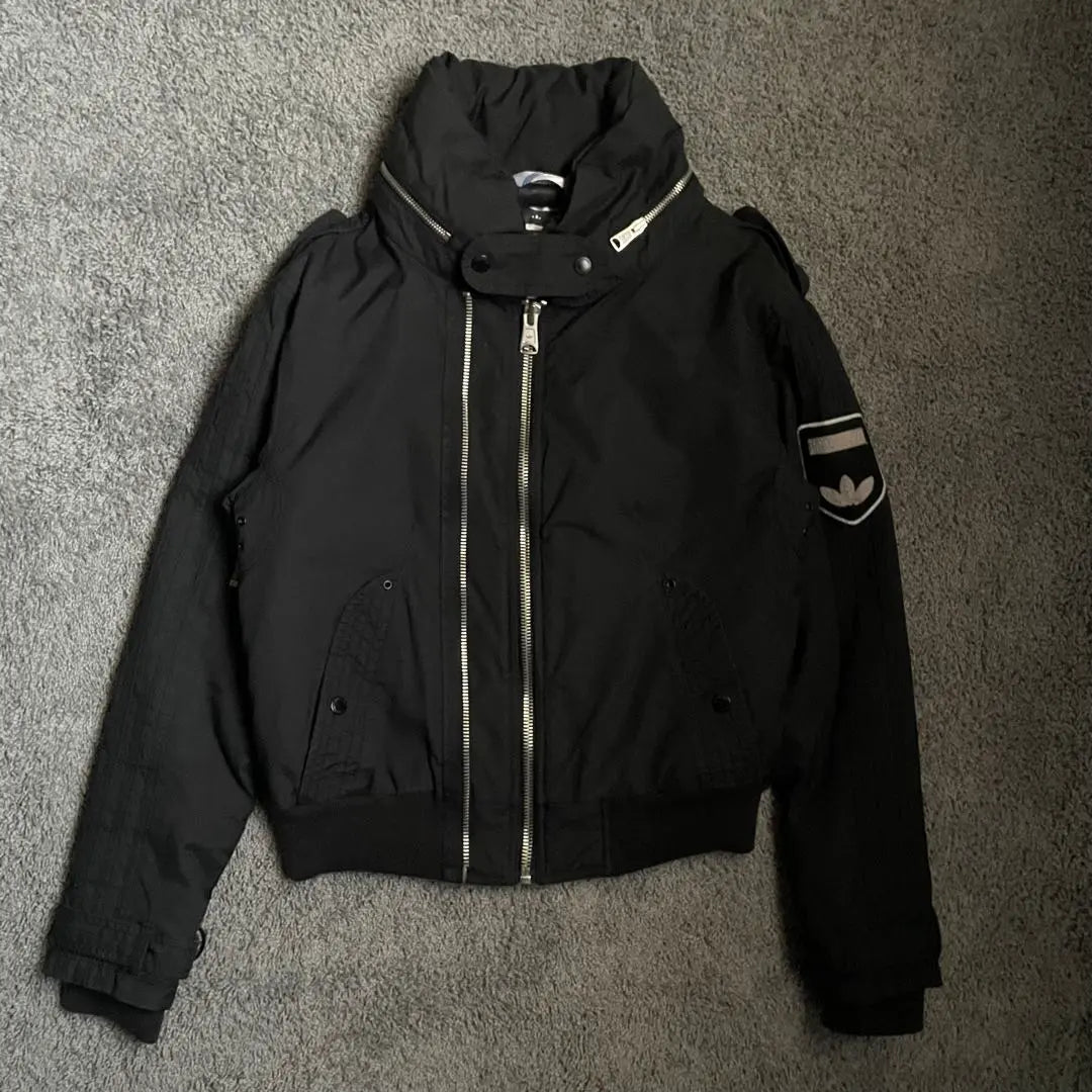 2000s adidas multi gimmick jacket