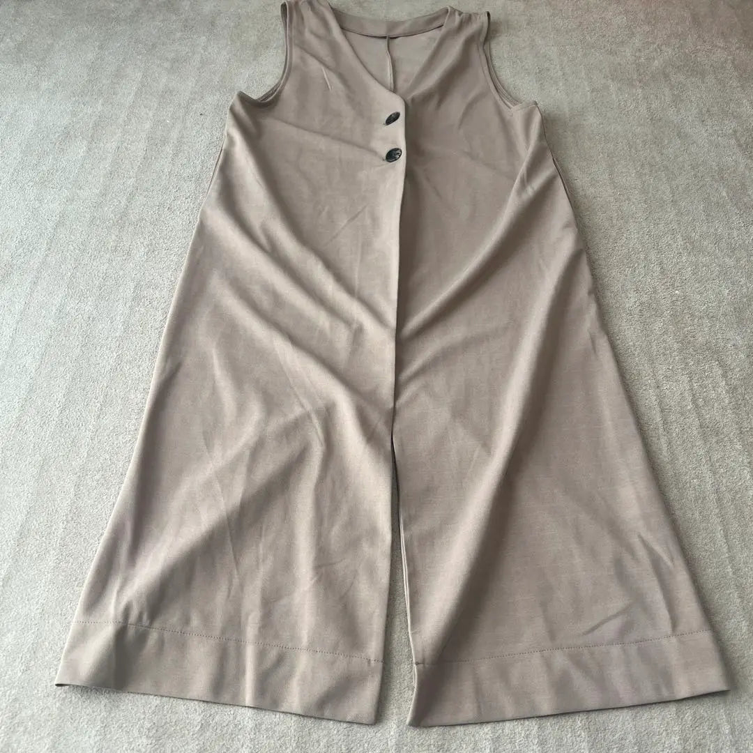 Chaleco beige talla M poliéster | ベージュ ベスト Mサイズ ポリエステル