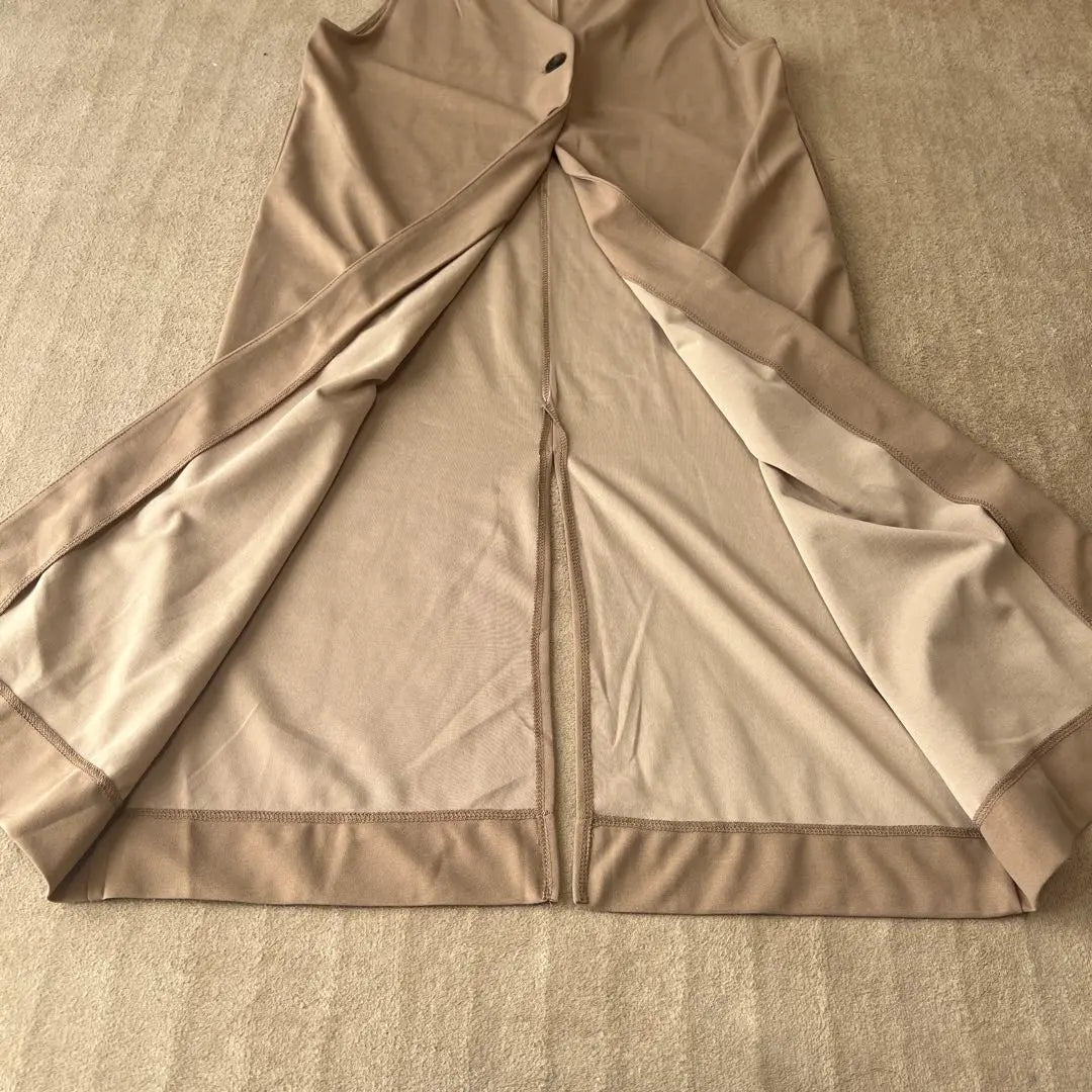 Beige vest size M polyester | ベージュ ベスト Mサイズ ポリエステル