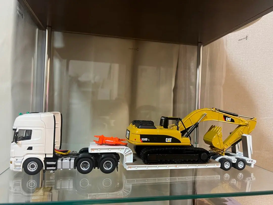 1/50 Scania R620 wsi Kencraft Heavy Training Receipt Vehicle Construction Machinery Dismantling Machine