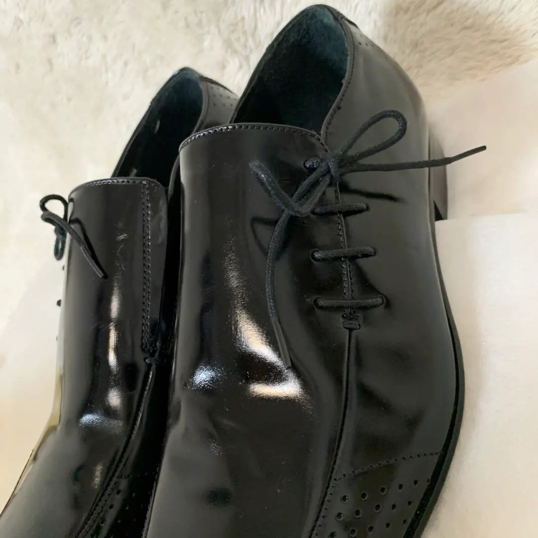 stefanorossi leather shoes black 26