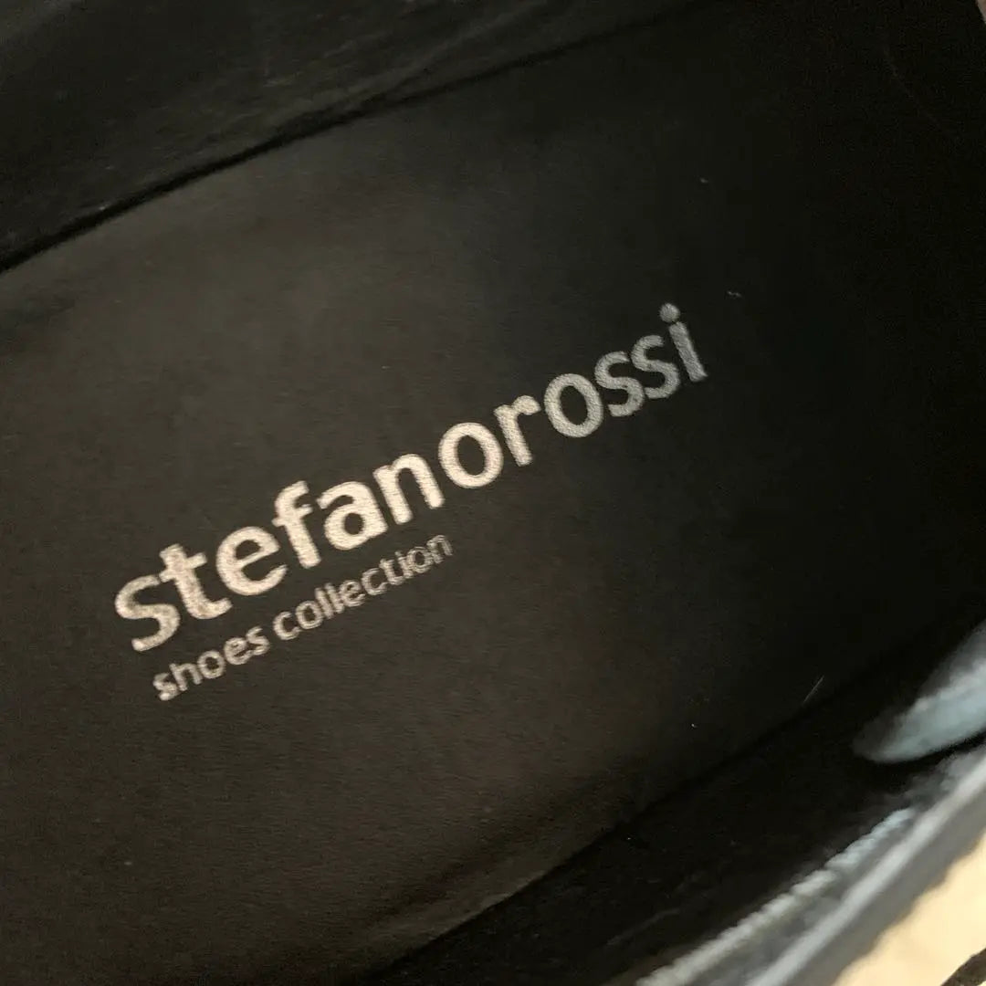 stefanorossi leather shoes black 26