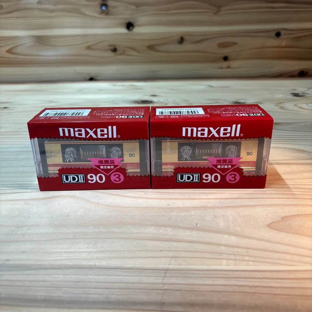 maxell Cassette Tape High Positive UD II 90 Minutes Limited Sale Item 6 Pieces New