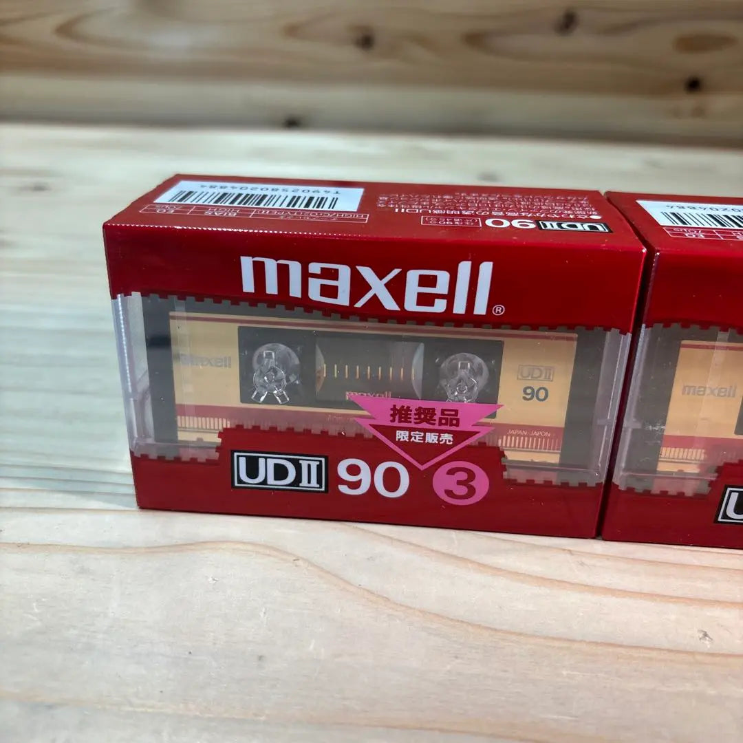 maxell Cassette Tape High Positive UD II 90 Minutes Limited Sale Item 6 Pieces New