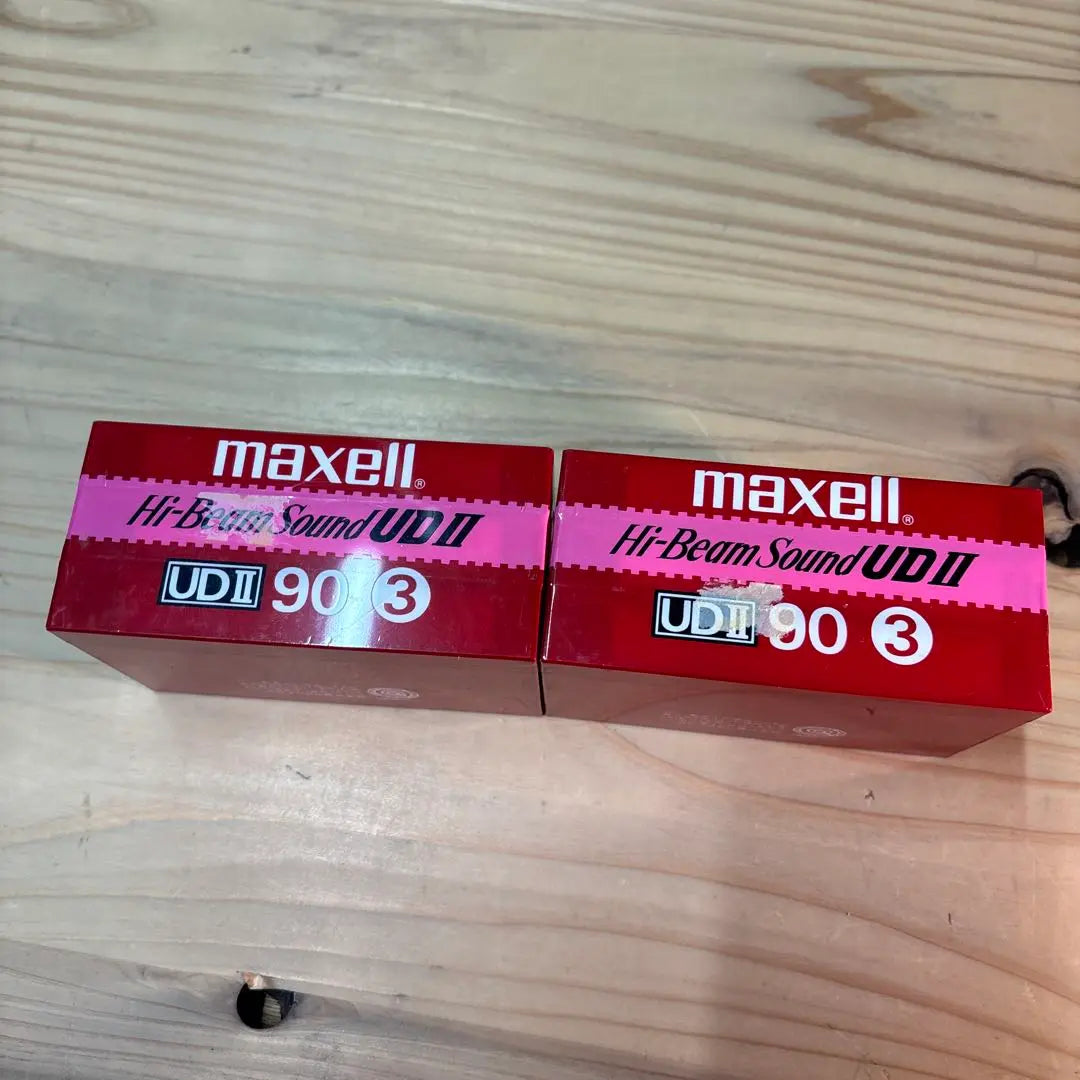 maxell Cassette Tape High Positive UD II 90 Minutes Limited Sale Item 6 Pieces New