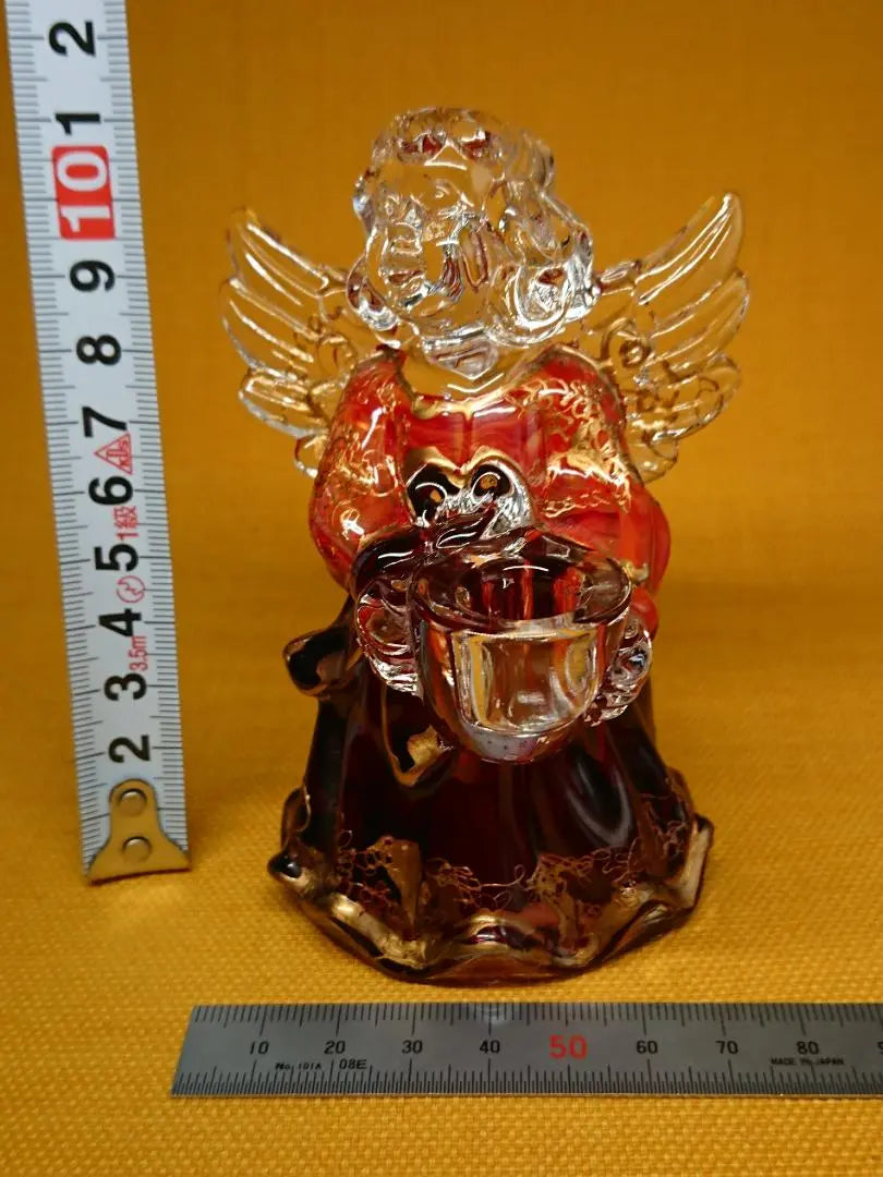 [Good condition] Doll Angel Murano Glass Ornament Interior Crafts Artwork A3151