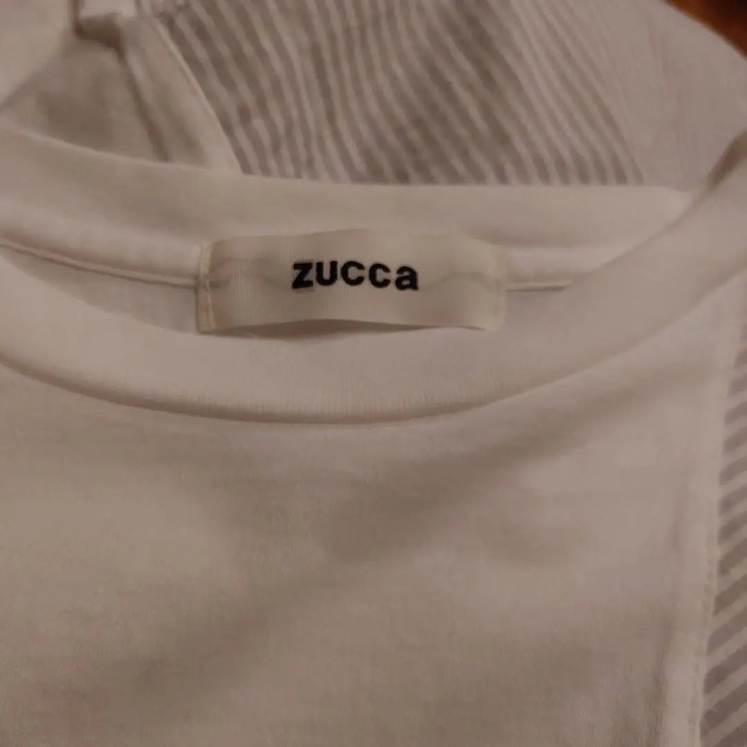 ZUCCA acoplamiento de diferentes materiales corte y confección | ZUCCa 異素材ドッキングカットソー