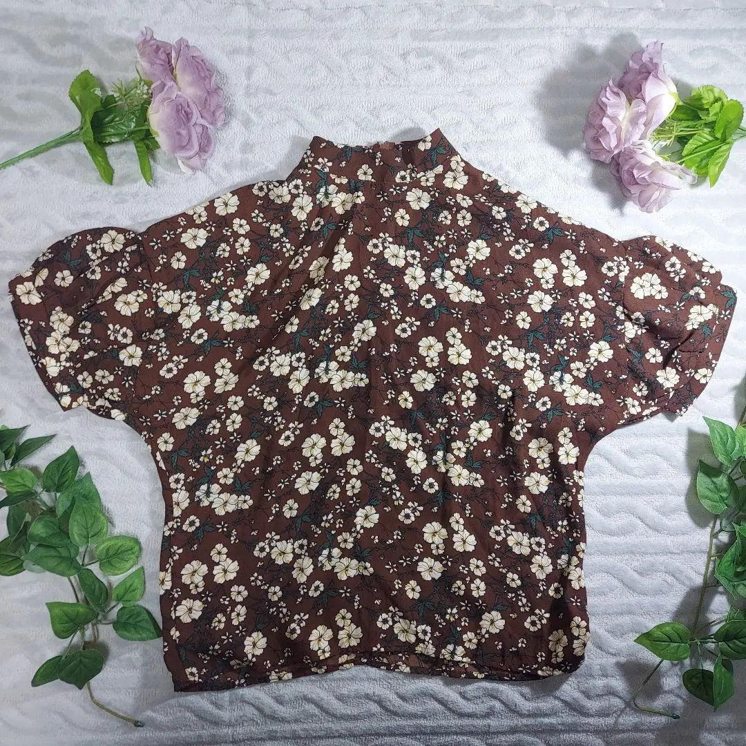 [Spins] SPINNS/Tops/Cut and sew/T-shirt/Women/Flower pattern