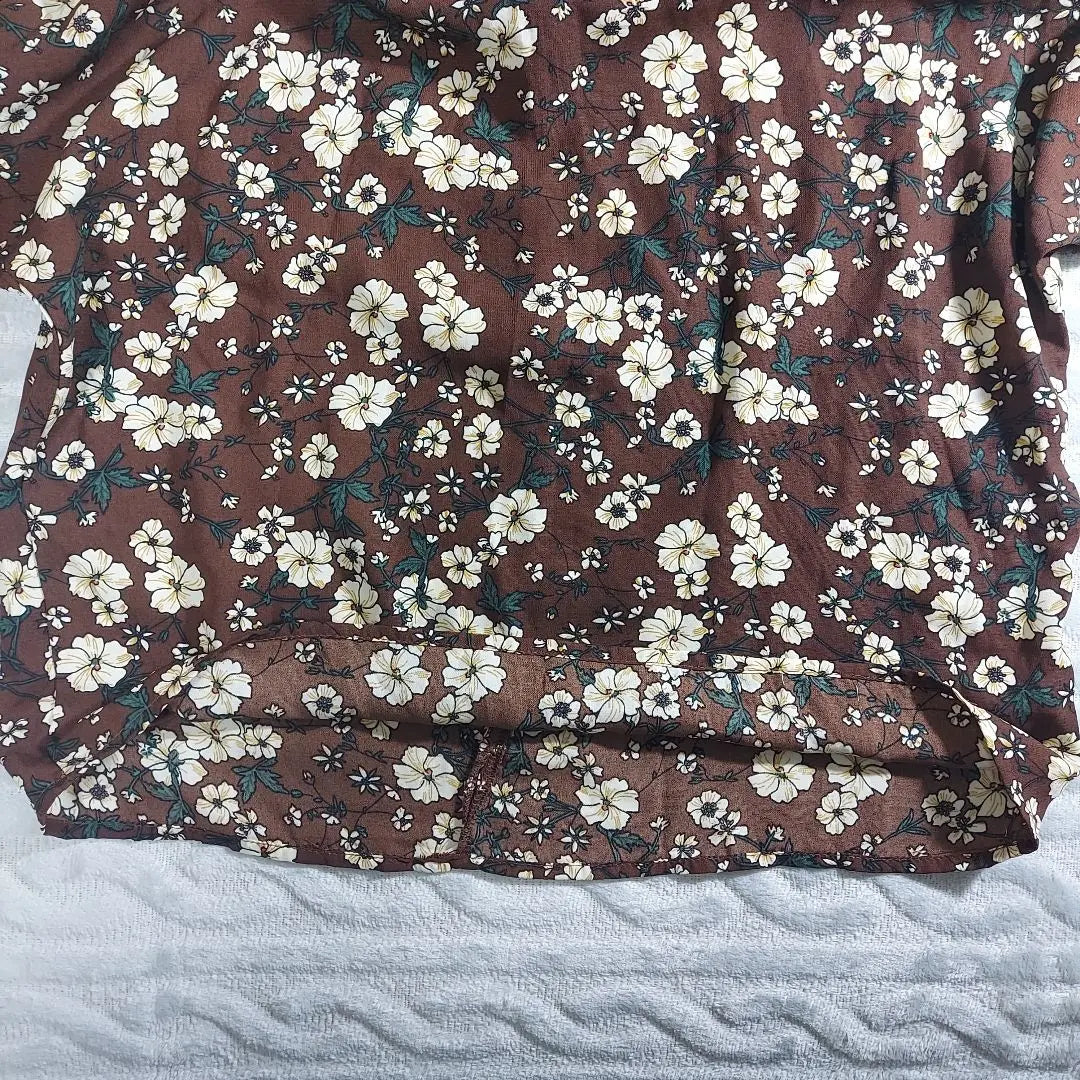 [Spins] SPINNS/Tops/Cut and sew/T-shirt/Women/Flower pattern