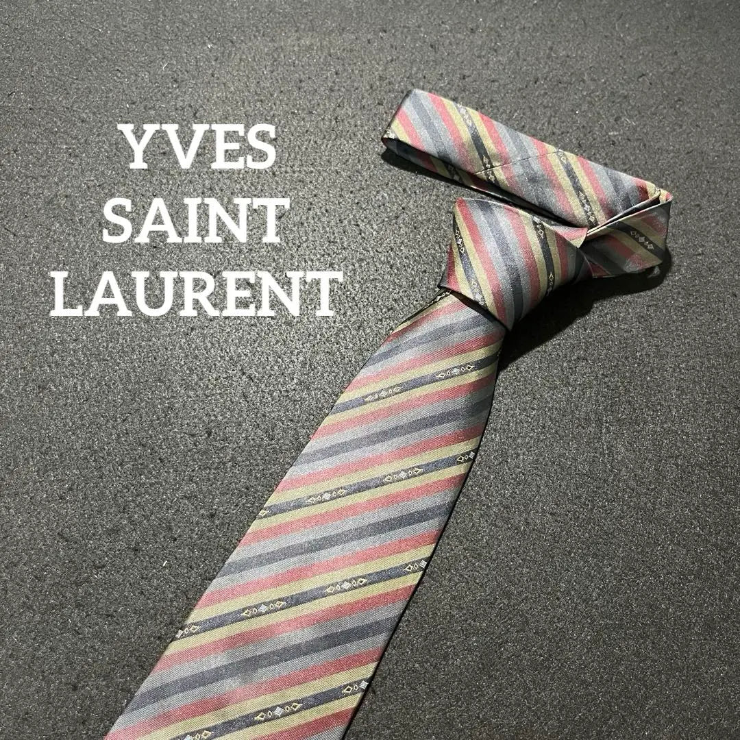 Stripe [YVES SAINT LAURENT] Brand Tie ysl116