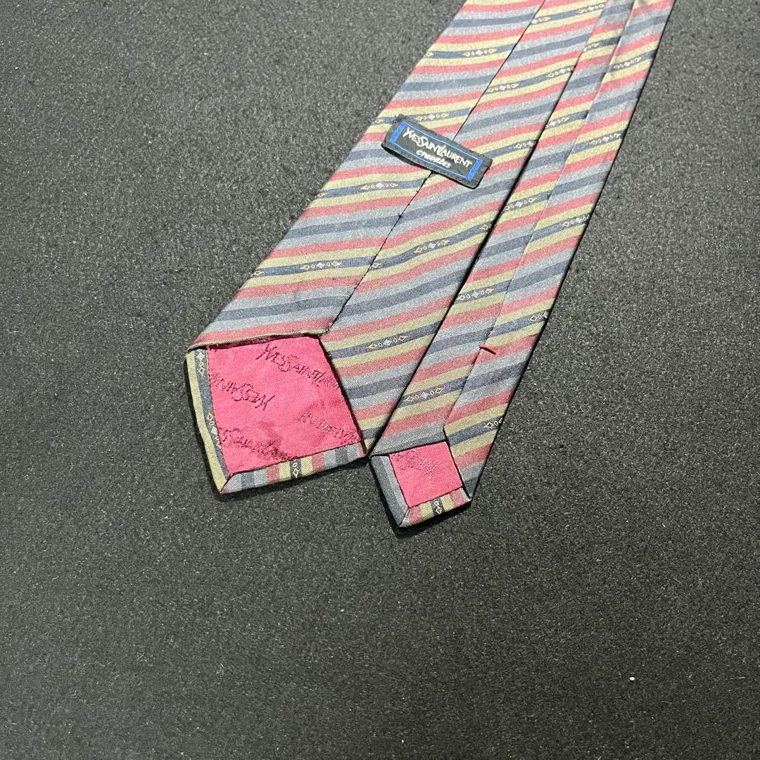 Stripe [YVES SAINT LAURENT] Brand Tie ysl116