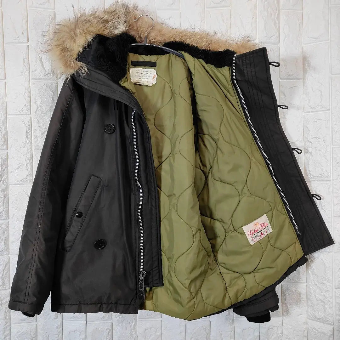 SPIEWAK N-2B Flight Jacket 36 M Black Golden Fleece | SPIEWAK N-2B フライトジャケット　36 M 黒 ゴールデンフリース