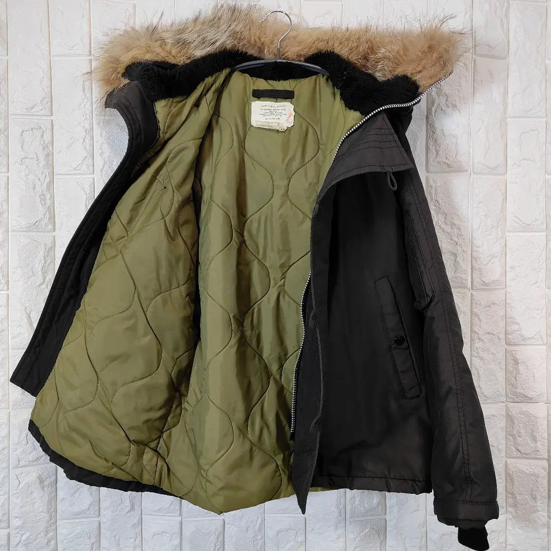 Chaqueta de vuelo SPIEWAK N-2B 36 M Polar dorado negro | SPIEWAK N-2B フライトジャケット 36 M 黒 ゴールデンフリース