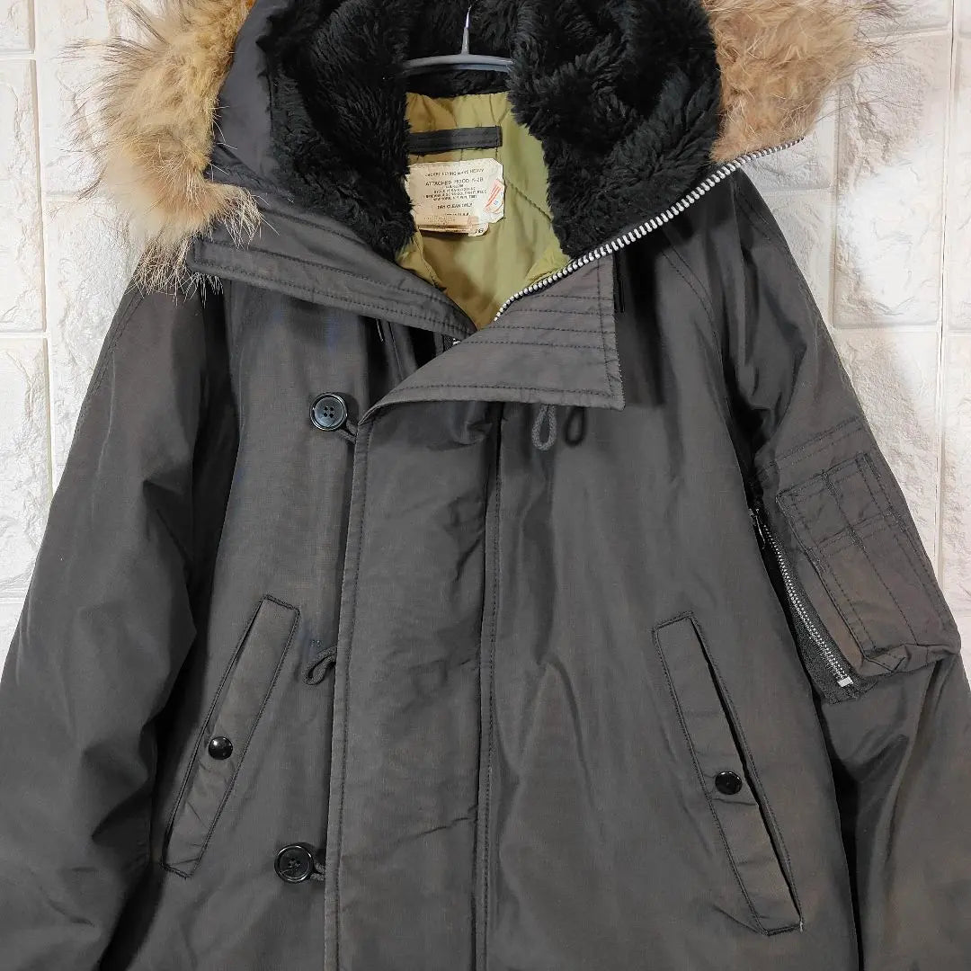 Chaqueta de vuelo SPIEWAK N-2B 36 M Polar dorado negro | SPIEWAK N-2B フライトジャケット 36 M 黒 ゴールデンフリース