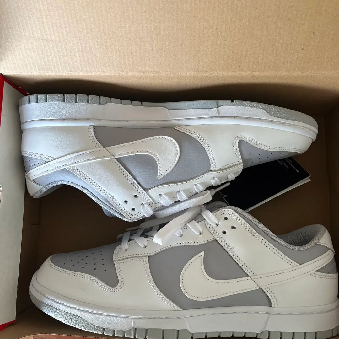 Nike Dunk Low Grey White 28cm