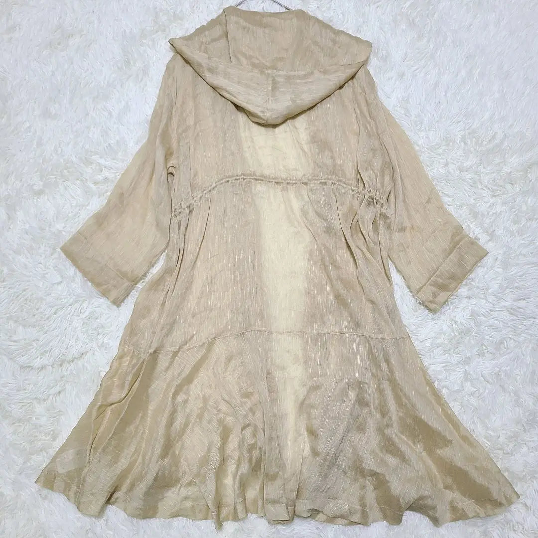 ✨️Extremely beautiful and rare✨️Current snidel linen silk gown hood free