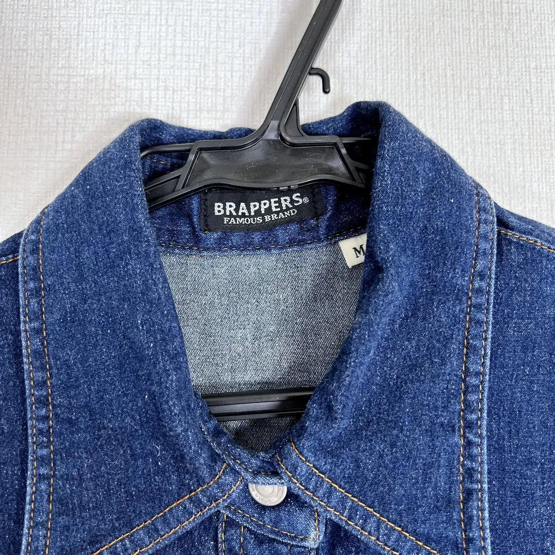 [BRAPPERS] Denim Jacket G-Jean Women's M Size