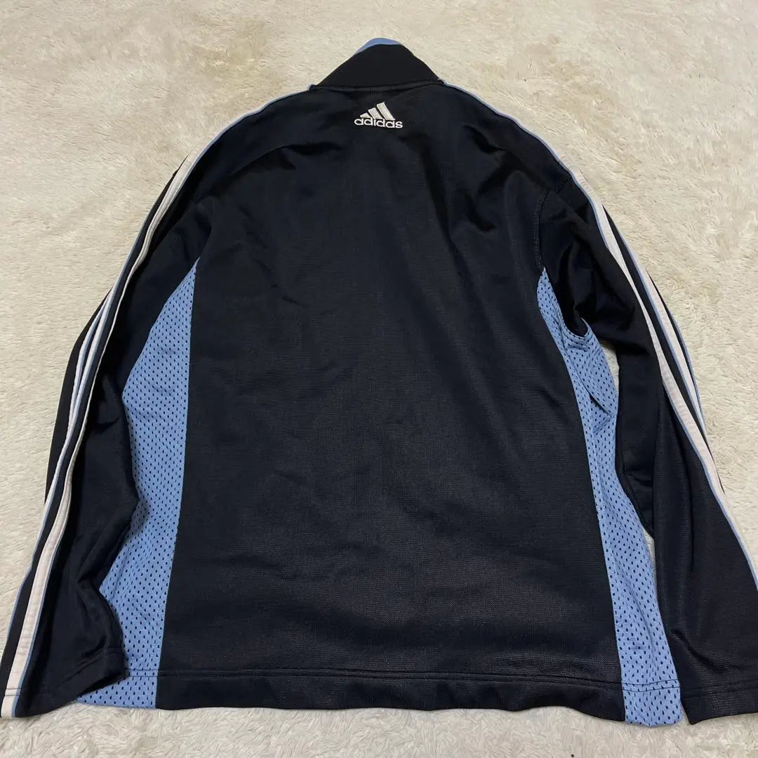 ● Adidas Adidas ● Chaqueta deportiva / camiseta vintage ● Etiqueta de bandera Mannokuni | adidas