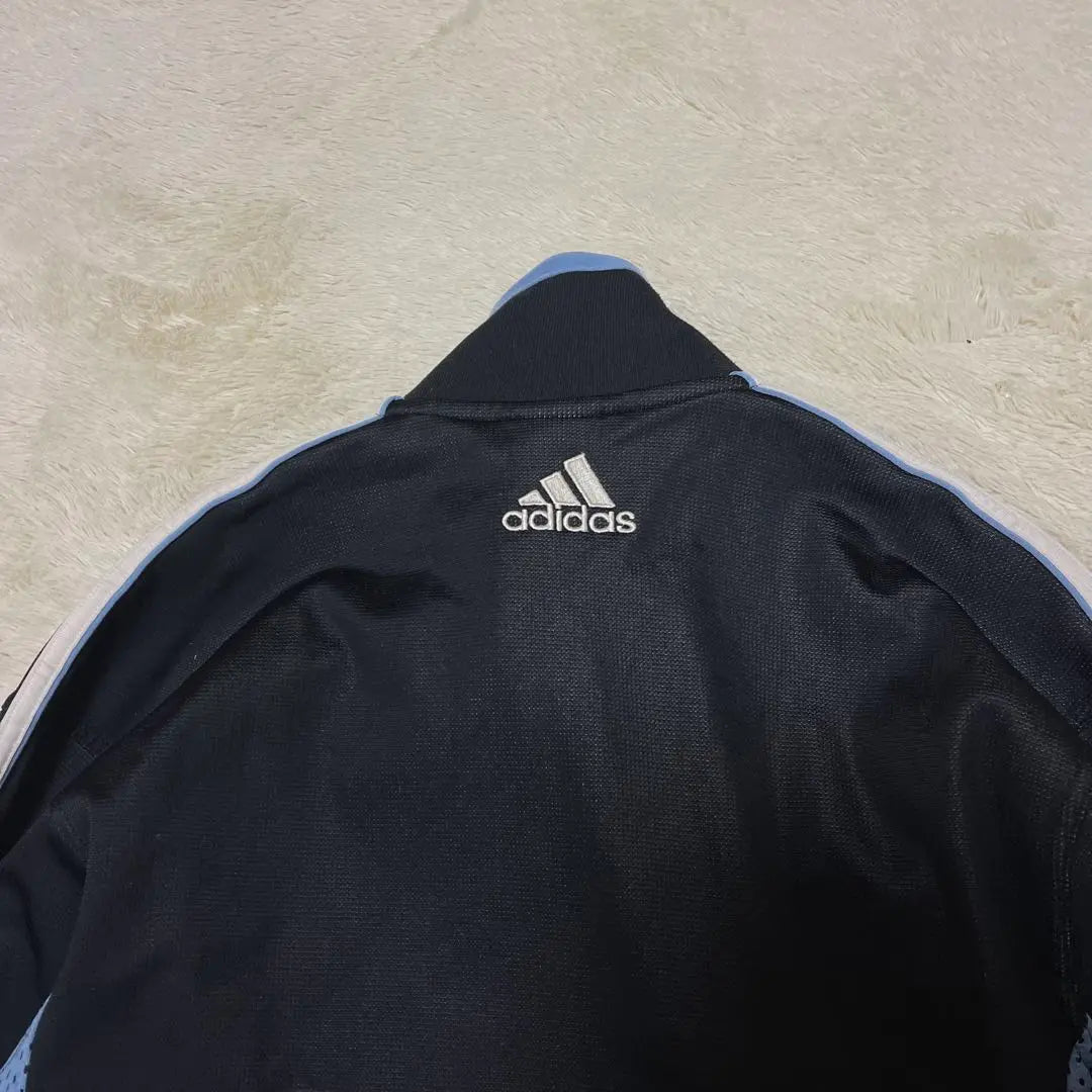 ● Adidas Adidas ● Chaqueta deportiva / camiseta vintage ● Etiqueta de bandera Mannokuni | adidas