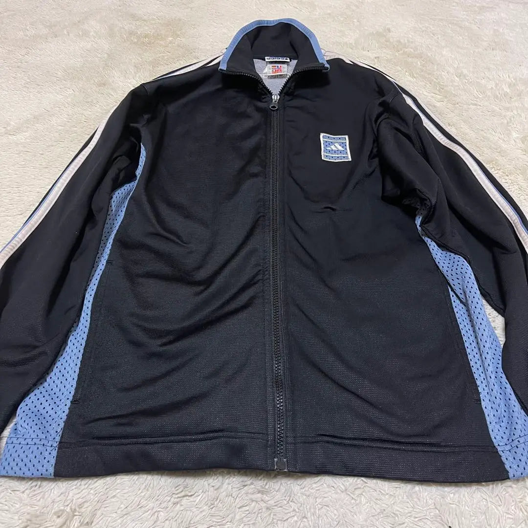 ● Adidas Adidas ● Chaqueta deportiva / camiseta vintage ● Etiqueta de bandera Mannokuni | adidas