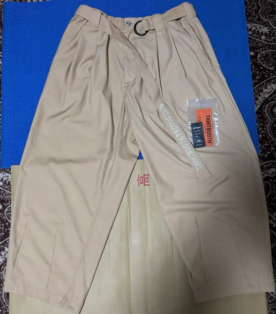 tightbooth tightbooth SS24 buggy slacks beige L