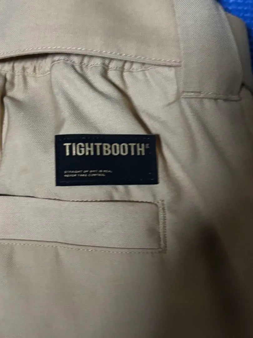 tightbooth tightbooth SS24 buggy slacks beige L