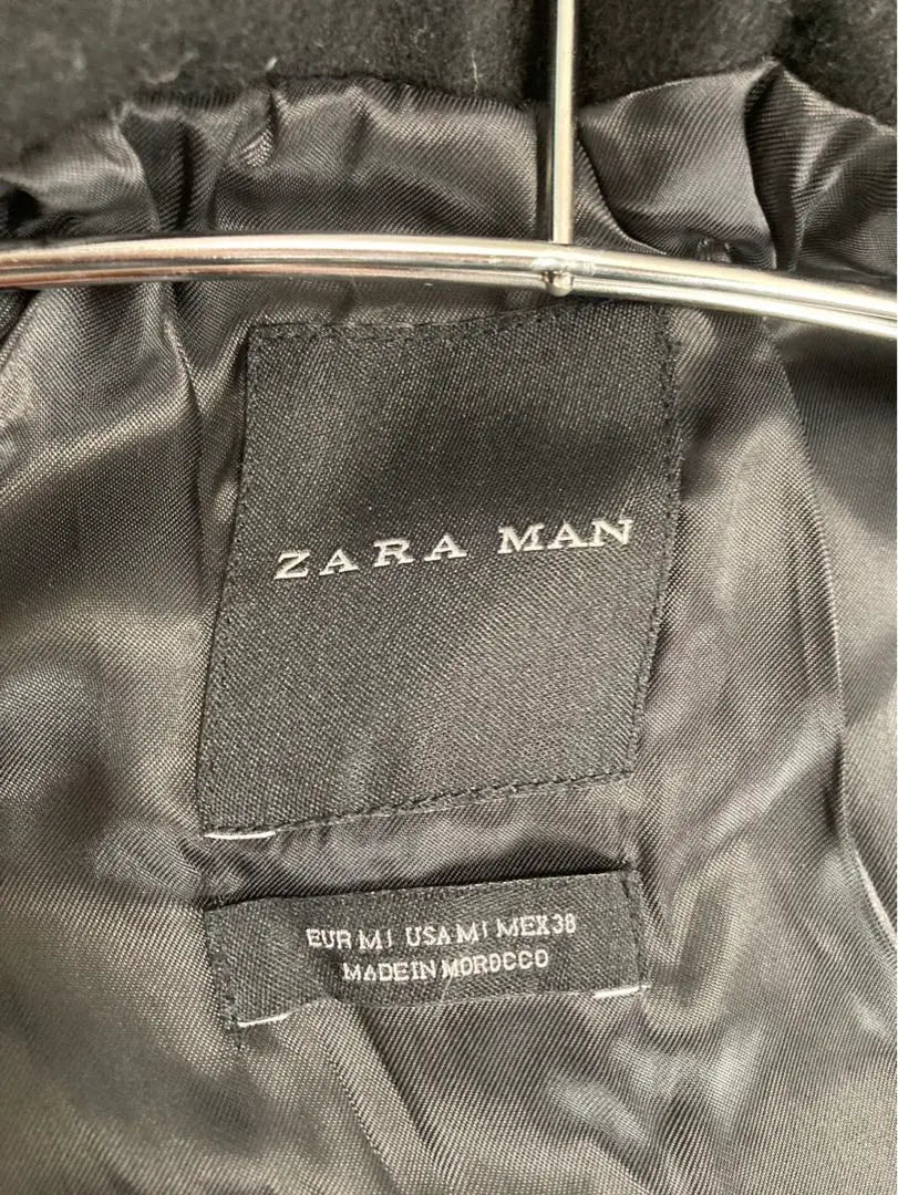 [ZARA] Abrigo Chester ZARA Negro