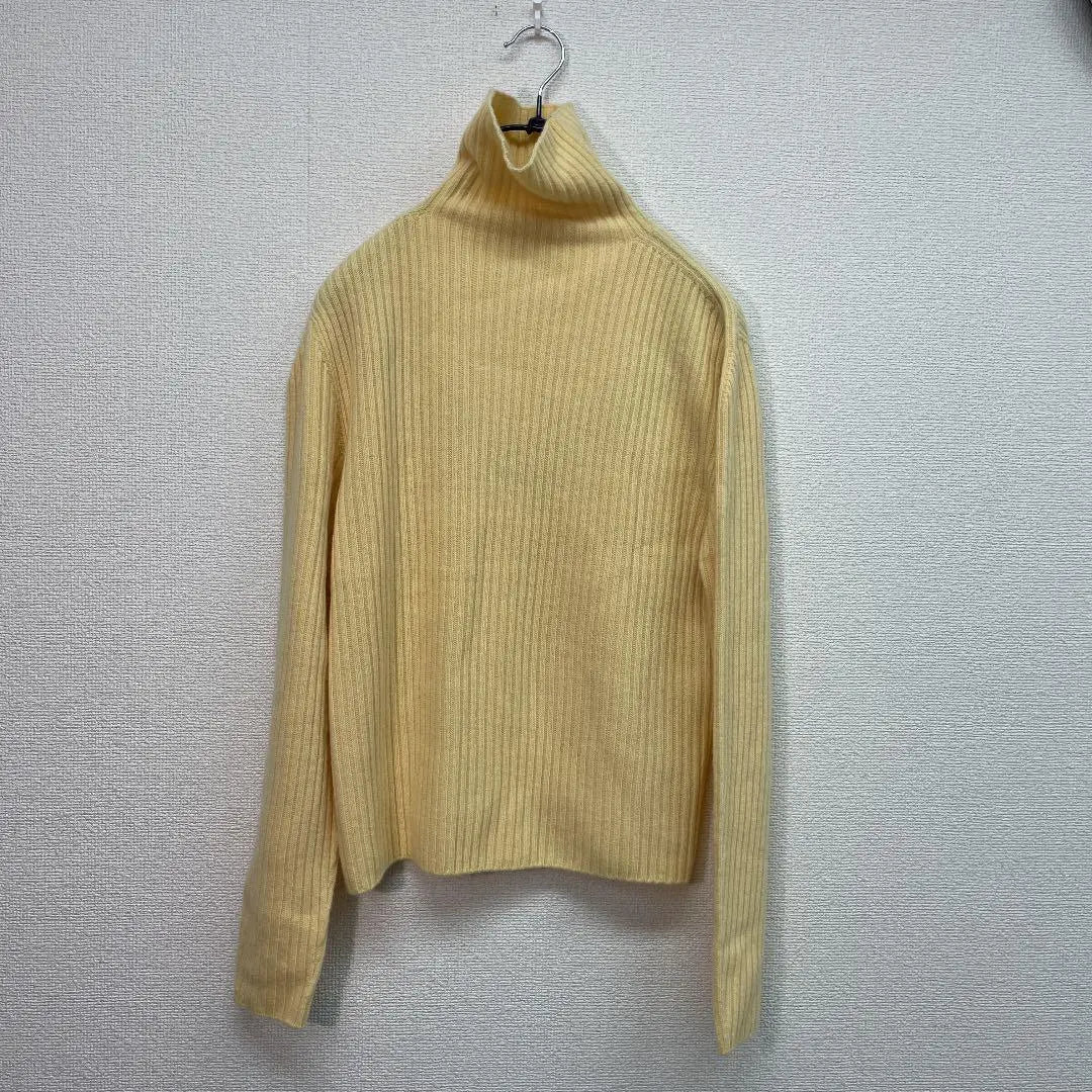 ★(with tag) MIN'S minis Mins Cashmere blend turtle knit