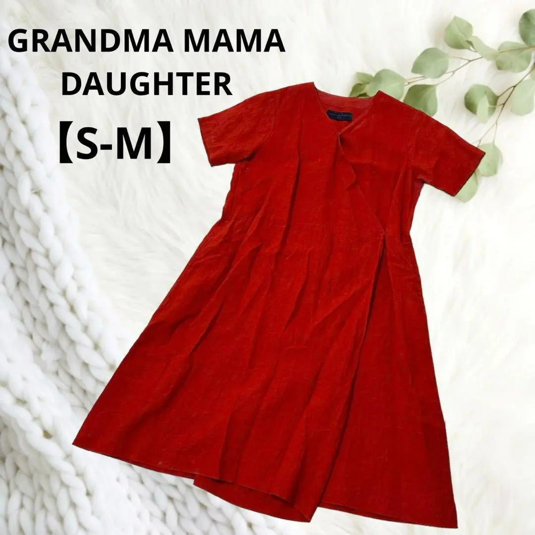 ✨GRANDMA MAMA DAUGHTER✨100% Linen Long Dress