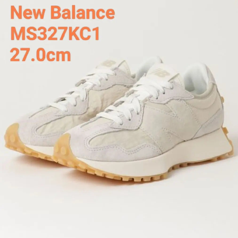 ⭐️Nueva 27,0 cm⭐️New Balance MS327KC1 Blanco roto