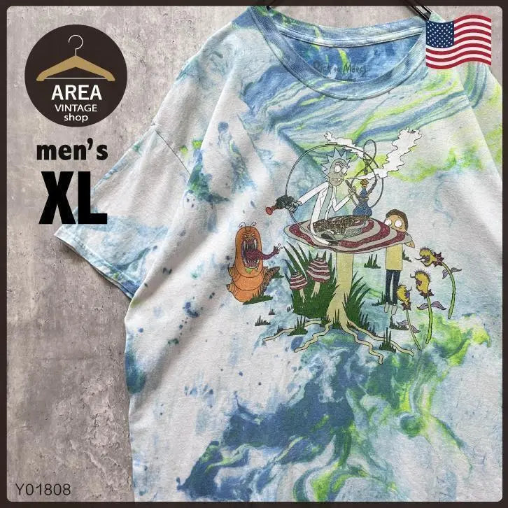 Rick and morty vintage t-shirt XL size USA