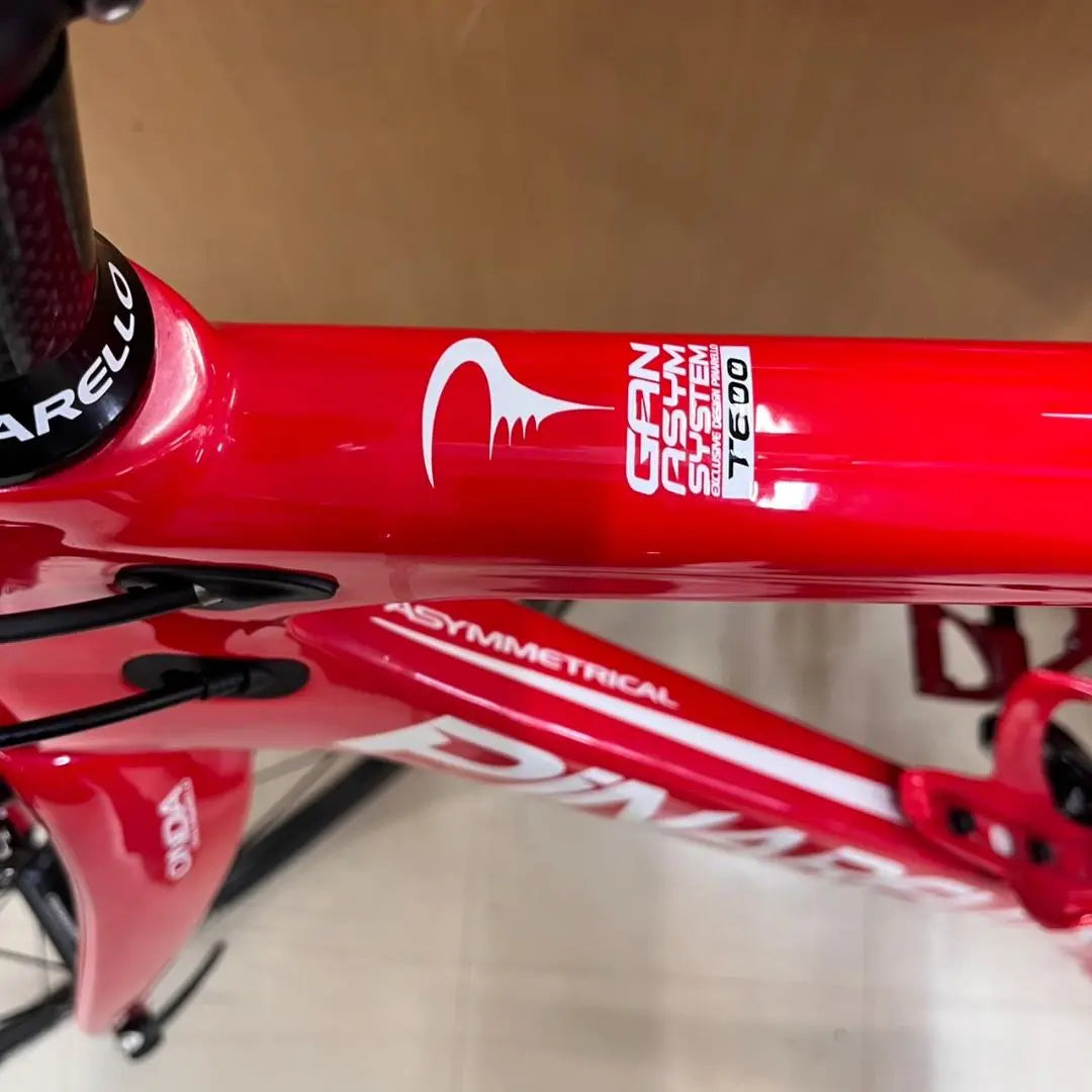 K◇ Bicicleta de carretera PINARELLO GAN T600 roja en perfecto estado