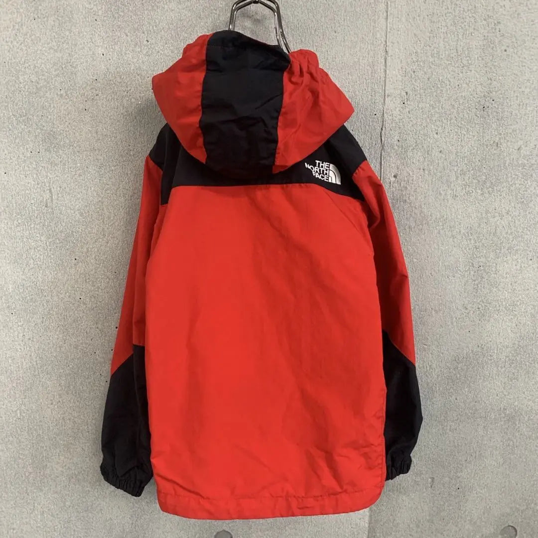 North Face Mountain Parka Chest Logo Red Kids 130