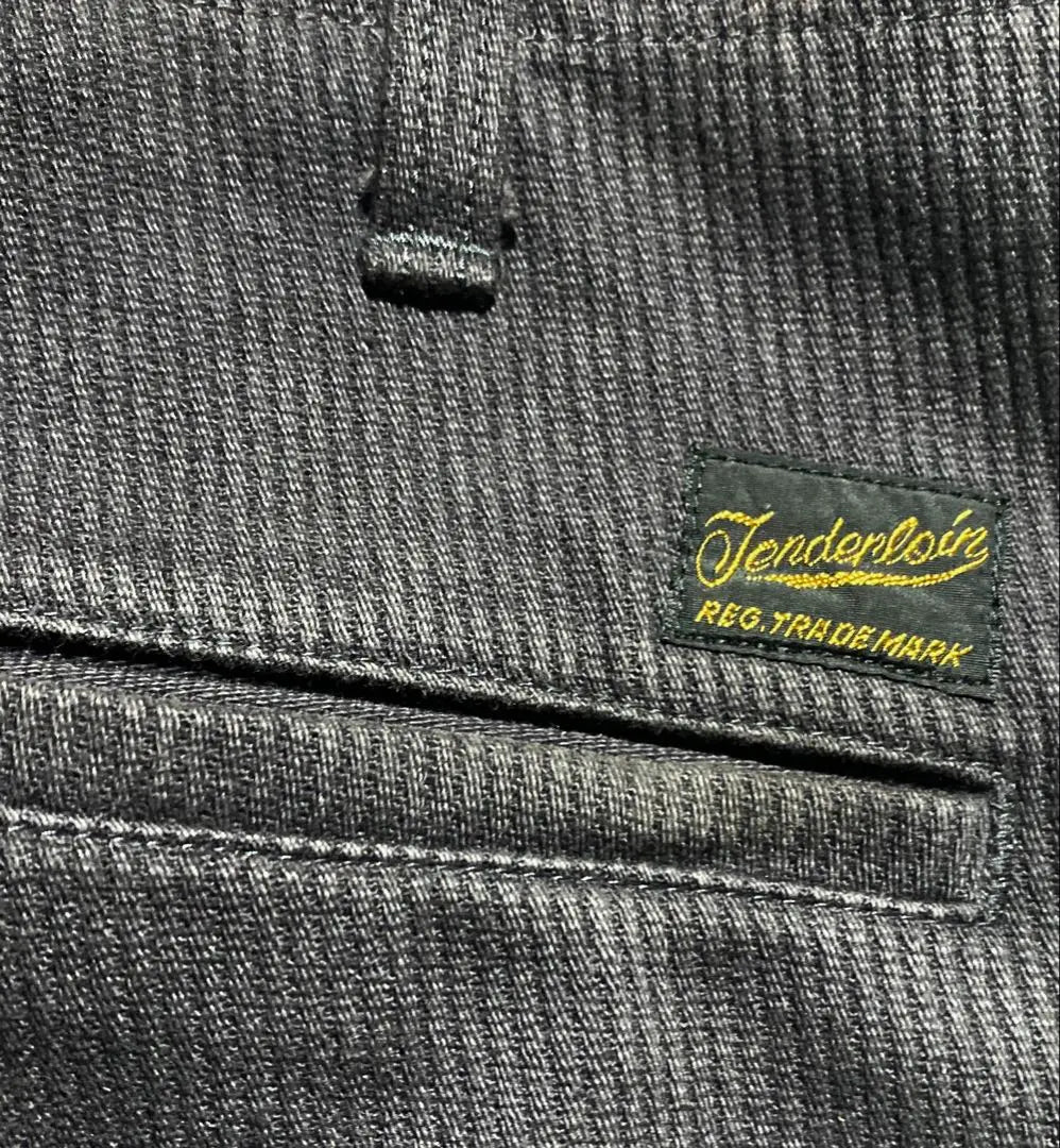 Producto raro TENDERLOIN BDP2 PIQUE Call Pike Pants | 希少品 LOMO BDP2 PIQUE チャコールピケ ワークパンツ