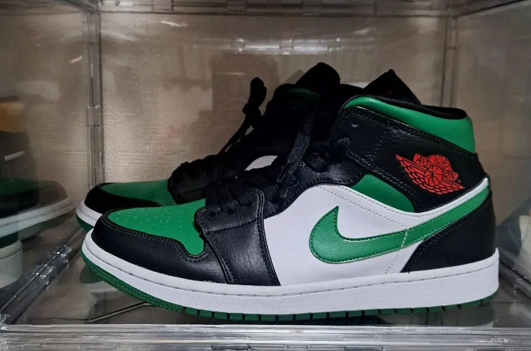 Nike Air Jordan 1 Mid "Pine Green" 27.5cm