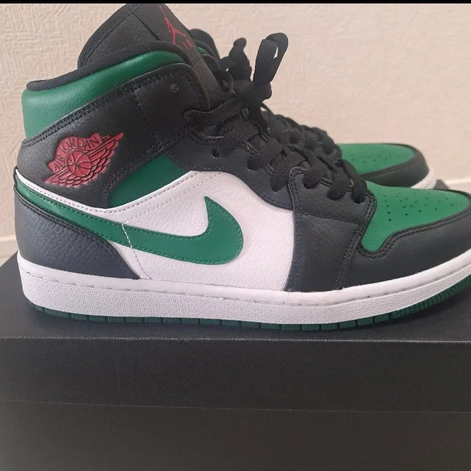 Nike Air Jordan 1 Mid "Pine Green" 27.5cm