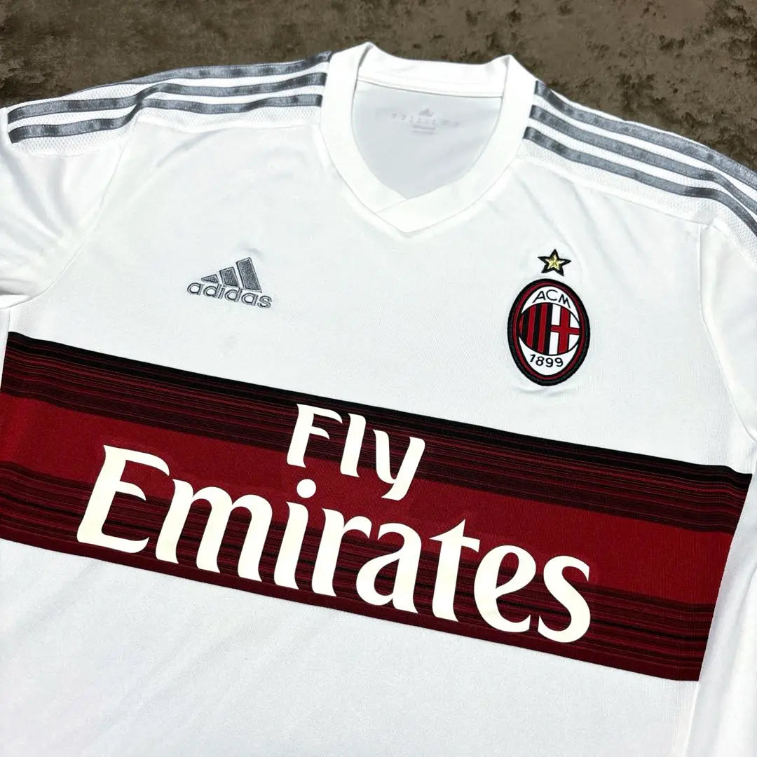 [Good condition] AC Milan 2015/2016 Away uniform Adidas white