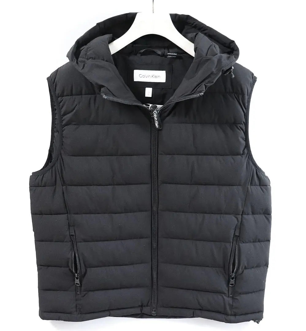 《Calvin Klein》 New high -quality SORONA Material Food Central Down Vest L