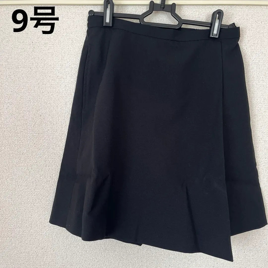 Office wear Skirt-style culottes, black, size 9