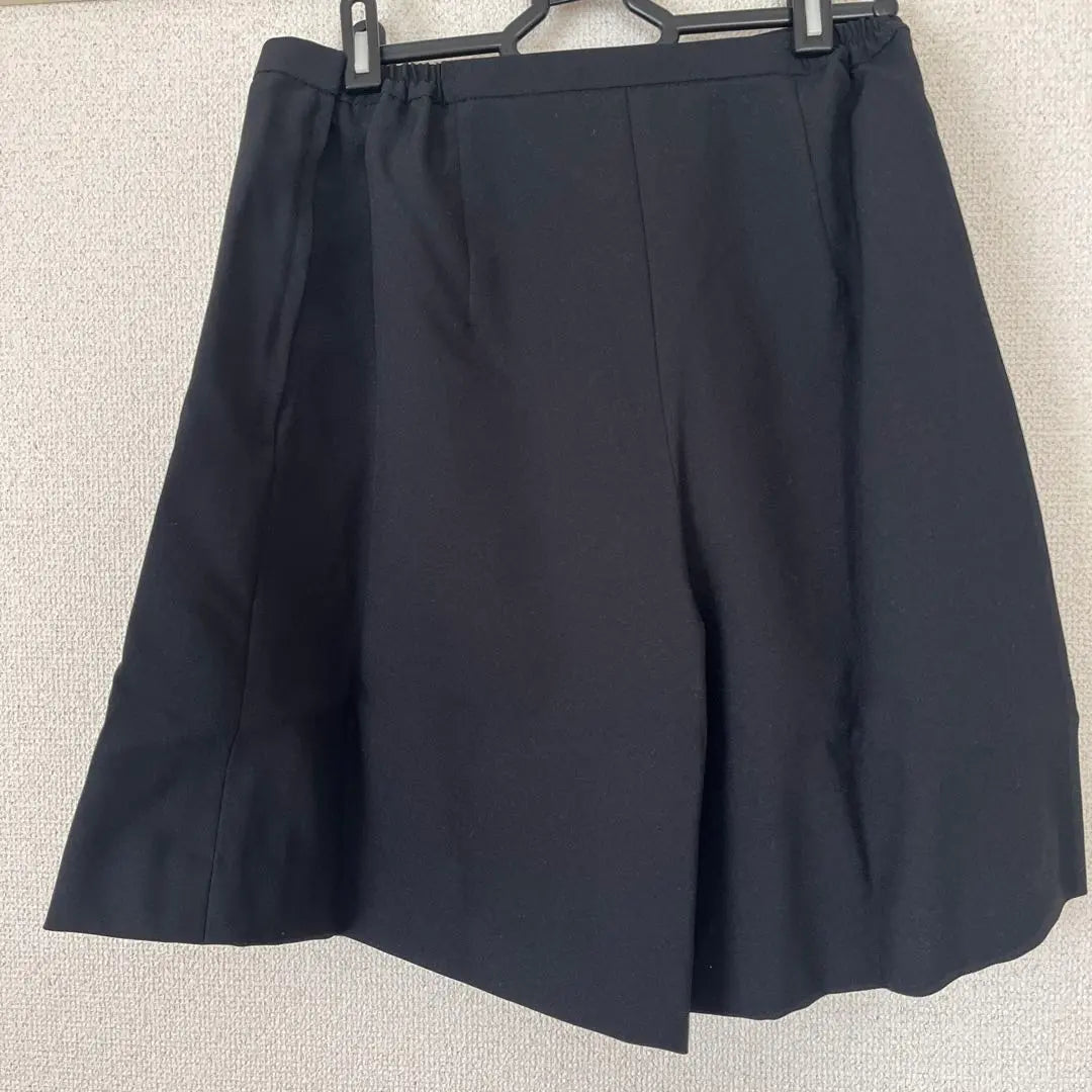 Office wear Skirt-style culottes, black, size 9