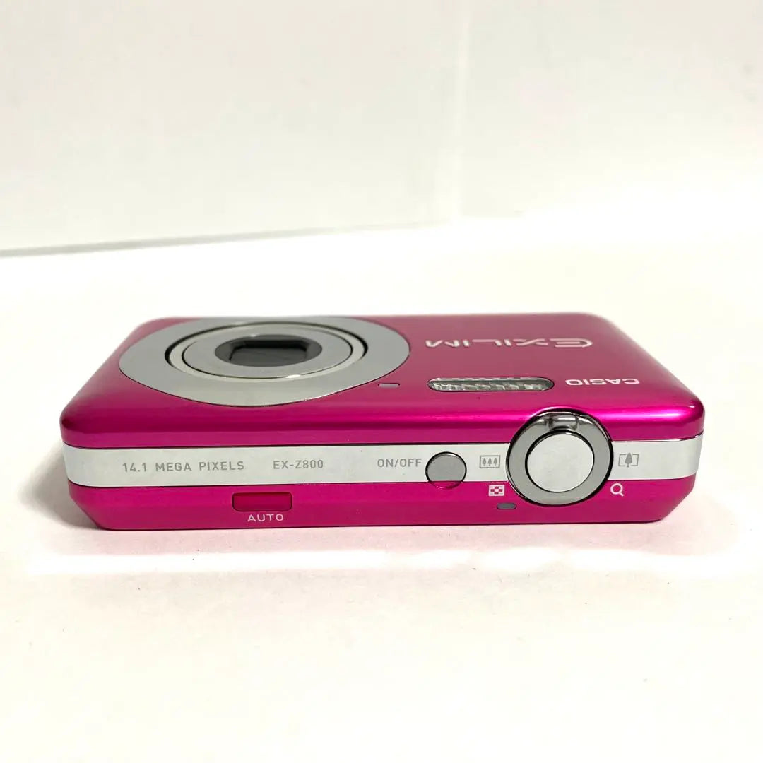 CASIO EXILIM EX-Z800 Pink Digital Camera