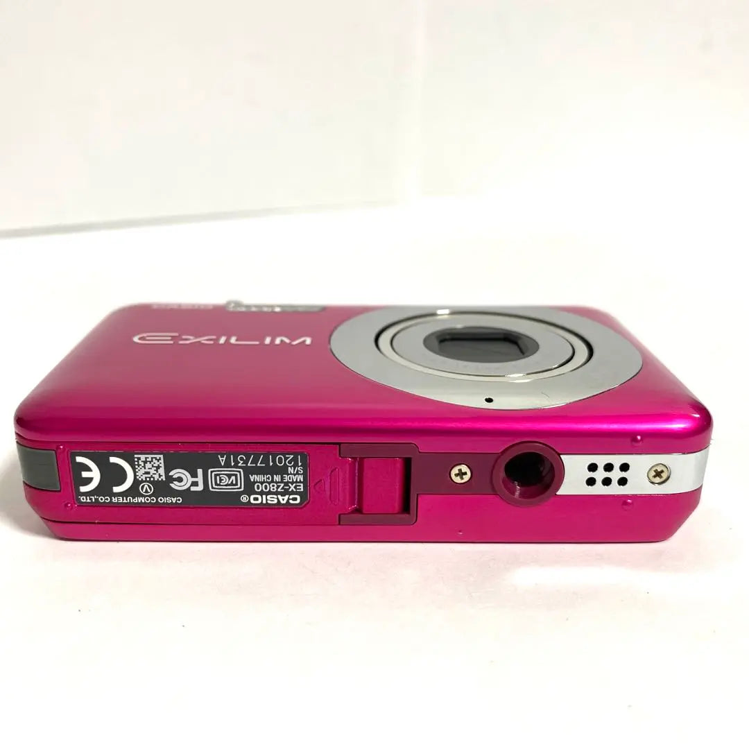 CASIO EXILIM EX-Z800 Pink Digital Camera